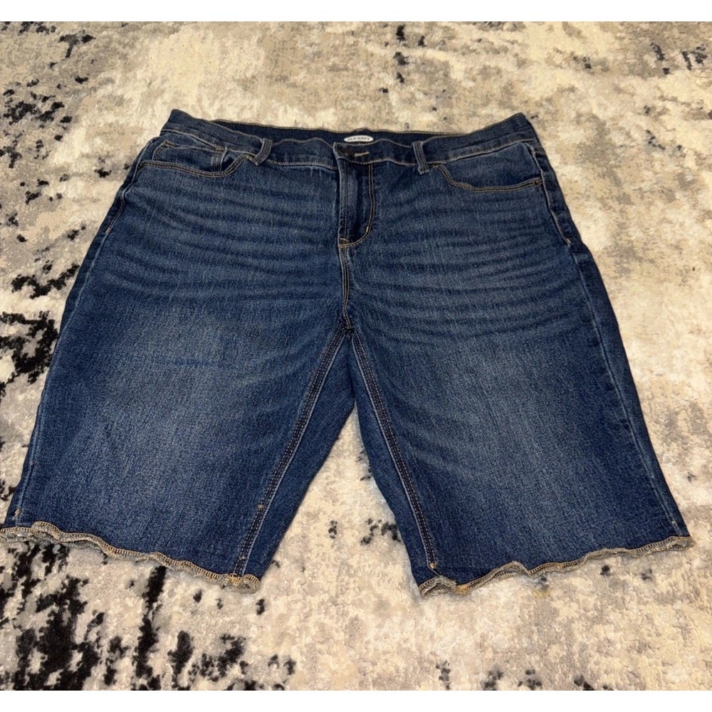 Old Navy Stretch Denim Jean Shorts‎ Womens Size 12
